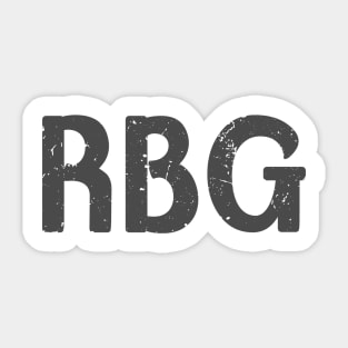 RBG Notorious Retro Sticker